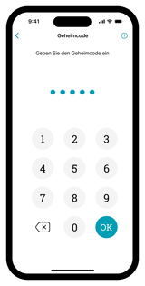 Step=6_enter code bank, Device=Phone, Language=DE