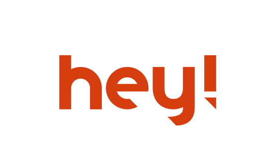 hey! logo